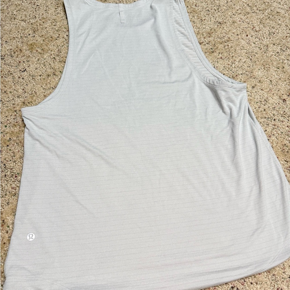 Men’s Lululemon Light Gray Tank Top